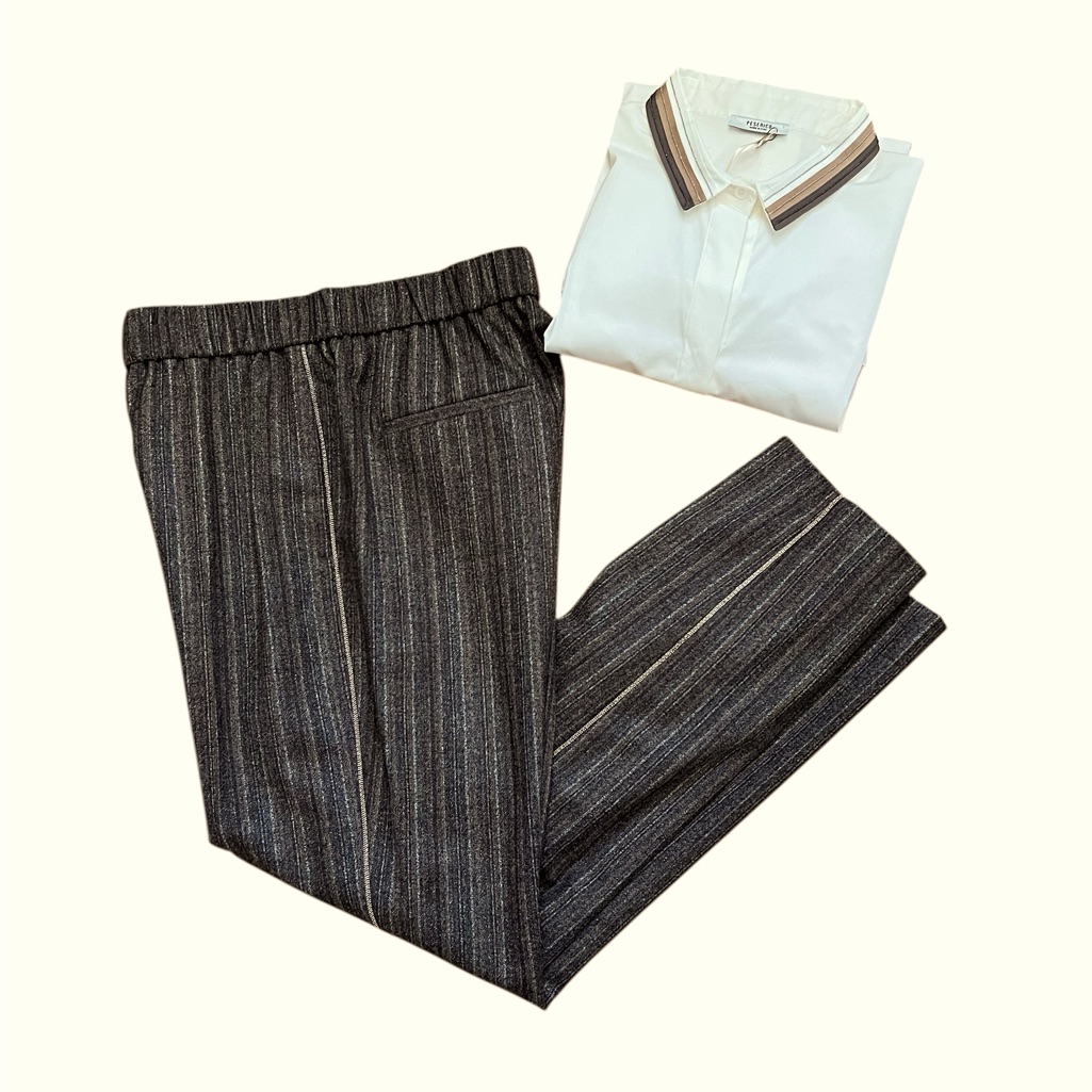 Peserico Pull On Dress Pants